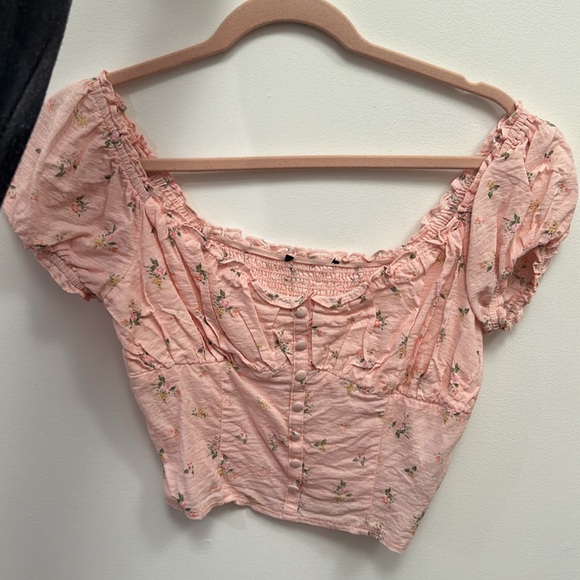 Floral Off the Shoulder Top - Picture 2 of 5